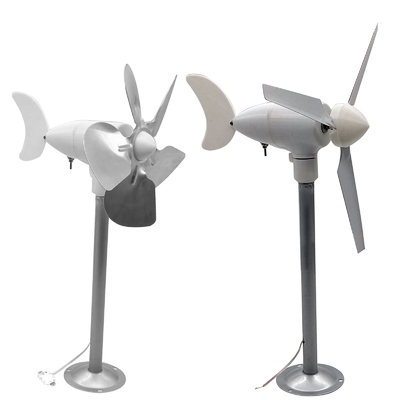 Modelo conduzido moinhos de vento Generator Portable da turbina das energias eólicas da luz da noite do jardim da jarda