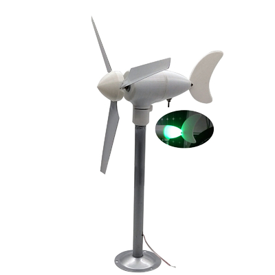 Modelo conduzido moinhos de vento Generator Portable da turbina das energias eólicas da luz da noite do jardim da jarda