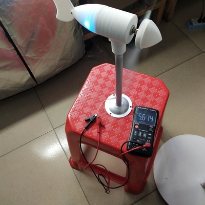 Modelo conduzido moinhos de vento Generator Portable da turbina das energias eólicas da luz da noite do jardim da jarda