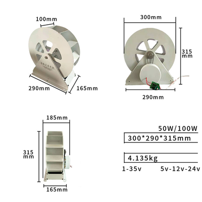 O córrego natural do micro hidro gerador da água pôs Watermills para C.C. 0-30V das casas 50W