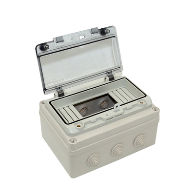 Maneira 6 8 exterior impermeável plástica da caixa de interruptor IP67 do interruptor do cerco elétrico fixado na parede