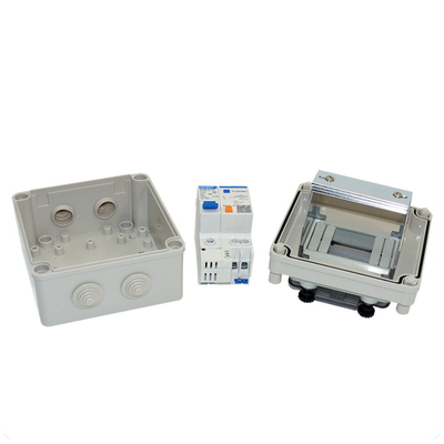 Maneira 6 8 exterior impermeável plástica da caixa de interruptor IP67 do interruptor do cerco elétrico fixado na parede