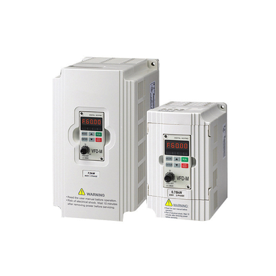 PH servo 380V do motorista 0.4kw 0.75kw 1.5kw 3 da C.A. da frequência - delta do inversor de 460V VFD015M43B compatível