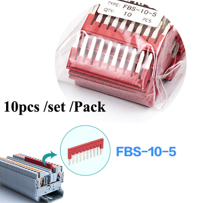 PT 2.5 Din Conector montado em trilho Kit de blocos terminais de prensagem de molas