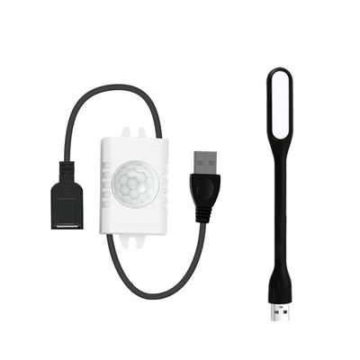 Interruptor conduzido da tira da água potável dos animais de estimação do interruptor do sensor de movimento do corpo de USB 5V distribuidor infravermelho