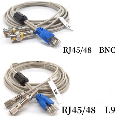 BNC ao cabo CAB-E1-RJ45 BNC do RJ45 E1 para V.35 AS5350/AS5400 as séries VWIC2-2MFT-G703, rede de VWIC2-2MFT