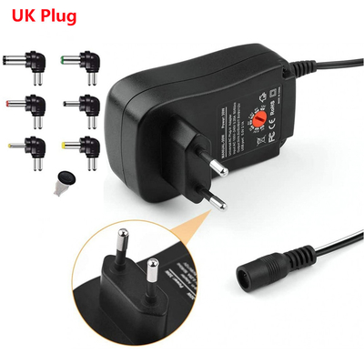 C.A. ajustável do adaptador universal da fonte de alimentação 30W ao adaptador universal do carregador da C.C. 3V/4.5V/6V/7.5V/9V/12V 1.5A