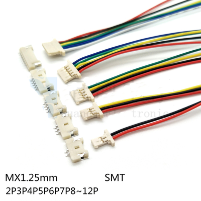 Substituição 51146 1.25mm Pitch Head Surface Mount Right Angle Wire to Board Connector