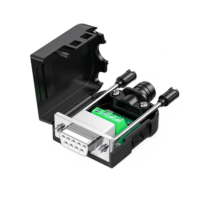 Mulher DB9 para CAN Bus Interface Adaptador 4-Pin terminais de parafuso com 120 ohm Resistor