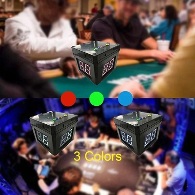 Junction Cube Box Timer 4 Lados Contador Digital Contorno Stopwatch Poker Xadrez Casinos Digital Shot Timer