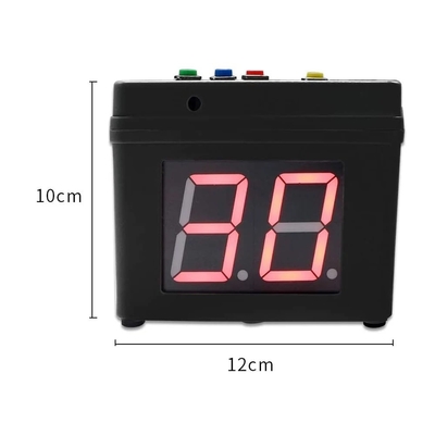Junction Cube Box Timer 4 Lados Contador Digital Contorno Stopwatch Poker Xadrez Casinos Digital Shot Timer