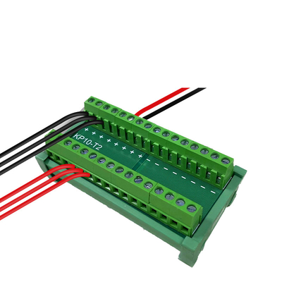 8 12 16 60 Caminhos Conexão de cabo Hub de distribuição Blocos terminais Cablagem Din Rail Mount