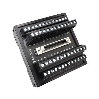 5.08mm / 0.2" Pitch PCB conectores de parafuso preto blocos terminais 2P 3P combinação dupla linha