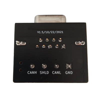 CAN OPEN Bus Interface to 4pin Female DB9 Adaptador Board Compatível com PCAN CIA Standard 120 Ohm Construído