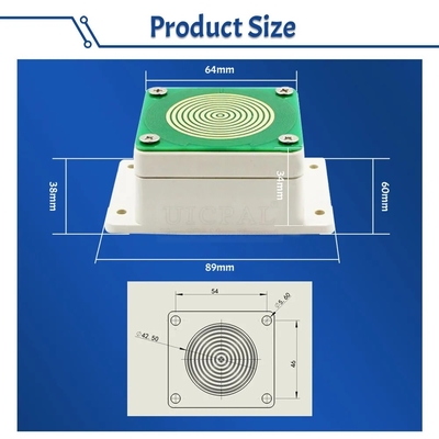 Sensor de chuva e neve Transmissor de junção caixa detector de chuva controlador RS485 Modbus Switch On / Off com aquecimento