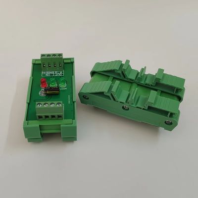 DC24V 2 Ways Converter Servo Encoder Diferencial 5V TTL para colector de sinais HTL 24V