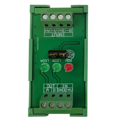 DC24V 2 Ways Converter Servo Encoder Diferencial 5V TTL para colector de sinais HTL 24V
