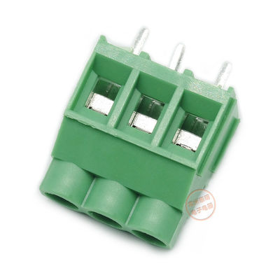 6.35mm/0,25&quot; pino Jointable do pino 3 do conector 2 do bloco de terminais do parafuso do PWB