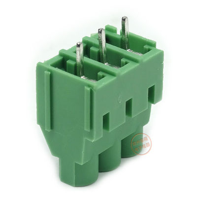 6.35mm/0,25&quot; pino Jointable do pino 3 do conector 2 do bloco de terminais do parafuso do PWB
