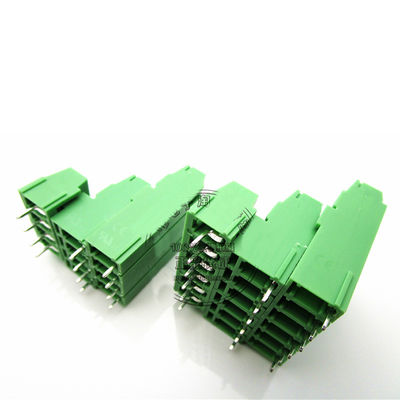 blocos de terminais 2pin 3pin Jointable do parafuso da fileira do PWB 3 do passo de 5.08mm/de 5.00mm