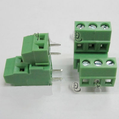 3.81mm/0,15&quot; conectores duplos Jointable da placa do PWB dos blocos de terminais do parafuso da fileira