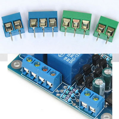 o PWB do passo de 5.0mm montou o tipo blocos de terminais que da braçadeira do parafuso 2P 3P articulou