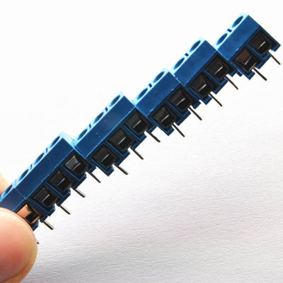 o PWB do passo de 5.0mm montou o tipo blocos de terminais que da braçadeira do parafuso 2P 3P articulou