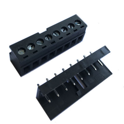 blocos de terminais Pluggable do parafuso do PWB do passo de 5.08mm para o módulo do PLC S7-200
