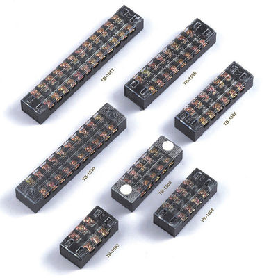 Blocos de terminais da barreira de TB-1503 TB-1512 15A 600V 3 Polos a 12 Polos