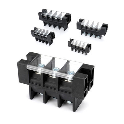alimentação de 600V 40A 100A 75A 150A através de passo fixado na parede dos blocos de terminais 13.0mm 16.0mm 21.0mm 27.0mm da barreira
