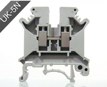 ² 800V 41A dos blocos de terminais 0.2-4mm da braçadeira do parafuso do trilho do RUÍDO da série de UK5N Reino Unido