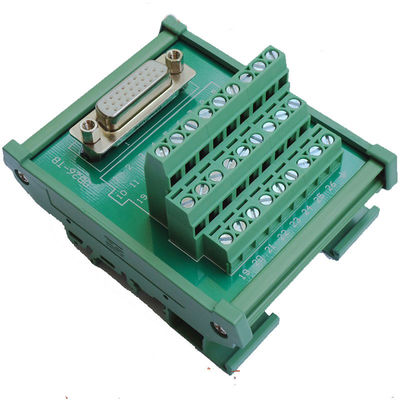 Placa da fuga do bloco de Pin Female Socket Connector Terminal do sub 26 de HDP26 DB26 D