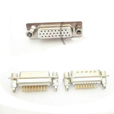 Placa da fuga do bloco de Pin Female Socket Connector Terminal do sub 26 de HDP26 DB26 D