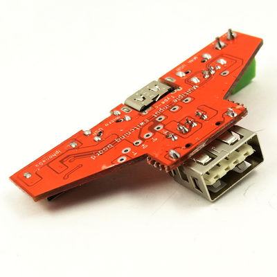 Tipo-c placa de Mini Micro USB da fuga do verificador da bateria do conversor do adaptador de relação