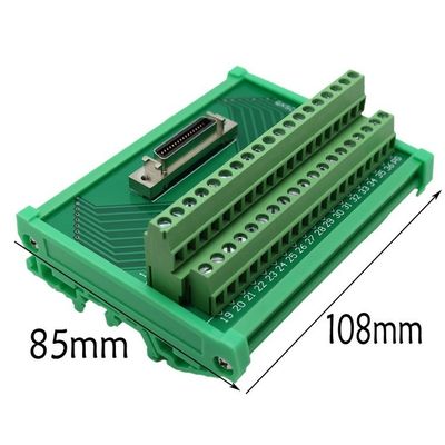Adaptador da placa da fuga de SCSI 36 Pin Servo Connectors Terminal Blocks com cabo de 1 medidor