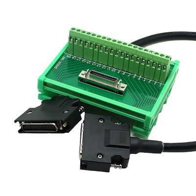 Adaptador da placa da fuga de SCSI 36 Pin Servo Connectors Terminal Blocks com cabo de 1 medidor