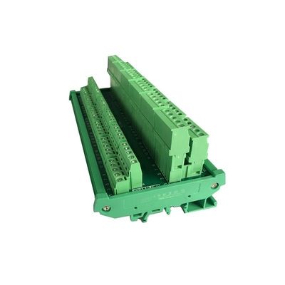 8 12 16 60 Caminhos Conexão de cabo Hub de distribuição Blocos terminais Cablagem Din Rail Mount