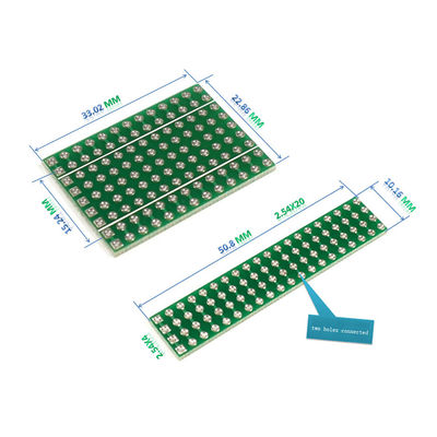 jogo da placa do PWB de 2x20 1x13 2.54mm Pin Header Housing Prototyping para Arduino