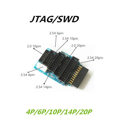 jogo de cabo do conversor do adaptador do todo-BRAÇO JTAG de V8 V9 do emulador da J-relação para 6410 mini 2440