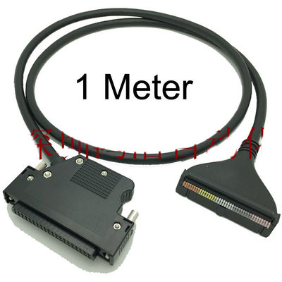Placa da fuga dos blocos de terminais do conector de pino IDC40 40 1M Cable para o módulo do I/O do PLC de Mitsubishi