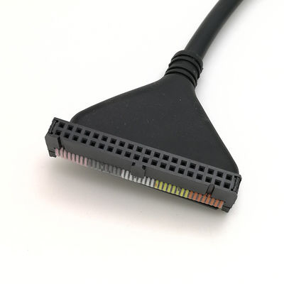 Placa da fuga dos blocos de terminais do conector de pino IDC40 40 1M Cable para o módulo do I/O do PLC de Mitsubishi