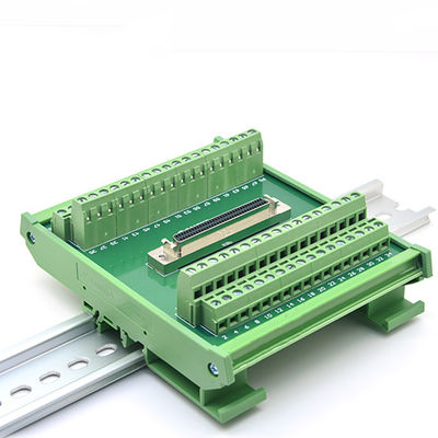 Trilho do RUÍDO de SCSI 68 Pin Connector que monta o adaptador dos blocos de terminais com cabo de 1 medidor