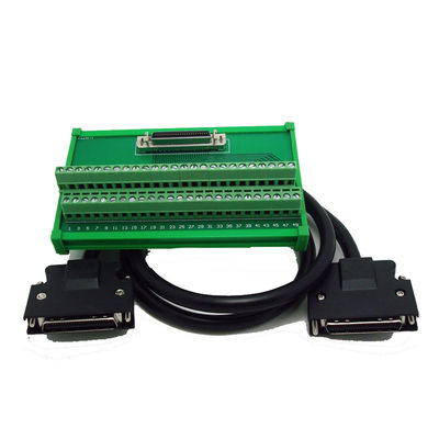 Adaptador por aquisição de dados 1M Cable da placa da fuga do cartão dos blocos de terminais do Pin MR-J3CN1 de SCSI 50
