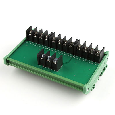 1 para fora na fonte de energia 4 que prende a placa 300V 25A da fuga dos blocos de terminais do divisor da distribuição
