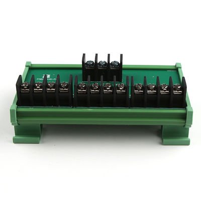 1 para fora na fonte de energia 4 que prende a placa 300V 25A da fuga dos blocos de terminais do divisor da distribuição