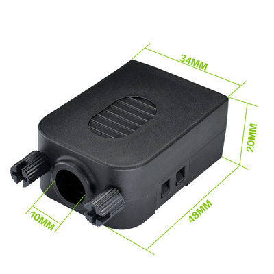 Conectores da porta de série do Pin RS232 do sub 9 de DB9 D ao adaptador dos blocos de terminais com alojamento