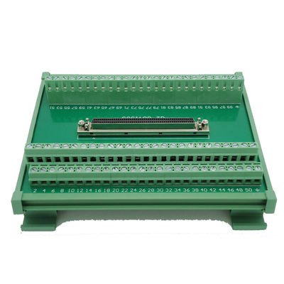 Trilho do RUÍDO de SCSI 100 Pin Connector que monta o tipo módulo dos blocos de terminais