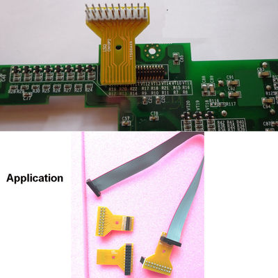 fêmea de 1.27mm a 2.00mm jogo do conversor da placa do PWB de Pin Headers Adapter do homem de 2,54 milímetros