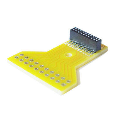 fêmea de 1.27mm a 2.00mm jogo do conversor da placa do PWB de Pin Headers Adapter do homem de 2,54 milímetros