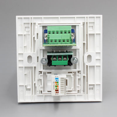 Painel modular audio do soquete do bloco de terminais da tomada da placa de parede da placa dianteira do porto de rede de VGA